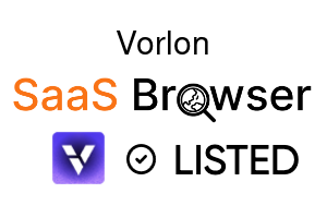 Vorlon - SaaS Browser Verified Badge