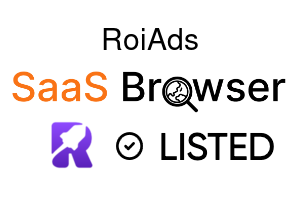 RoiAds - SaaS Browser Verified Badge