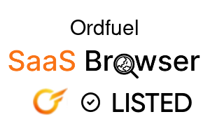Ordfuel - SaaS Browser Verified Badge