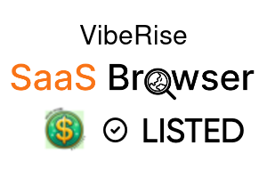 VibeRise - SaaS Browser Verified Badge