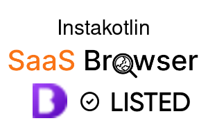 Instakotlin - SaaS Browser Verified Badge