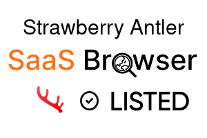 Strawberry Antler - SaaS Browser Verified Badge