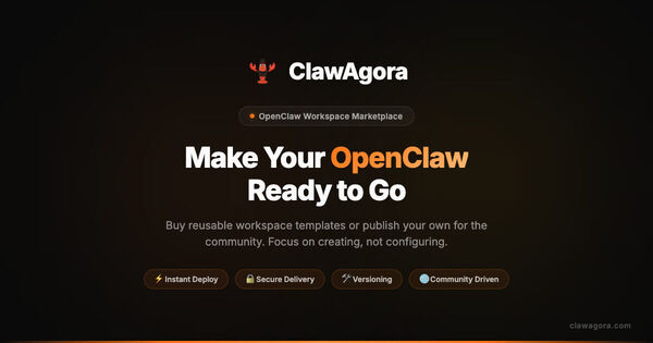 ClawAgora Screenshot 1