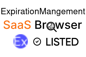 ExpirationMangement - SaaS Browser Verified Badge