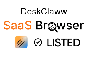 DeskClaww - SaaS Browser Verified Badge