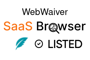 WebWaiver - SaaS Browser Verified Badge