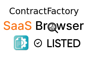 ContractFactory - SaaS Browser Verified Badge