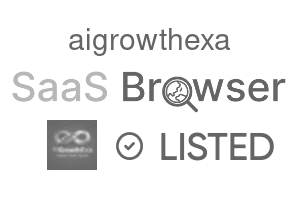 aigrowthexa - SaaS Browser Verified Badge