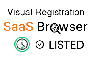 Visual Registration - SaaS Browser Verified Badge