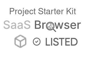 Project Starter Kit - SaaS Browser Verified Badge