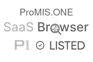 ProMIS.ONE - SaaS Browser Verified Badge