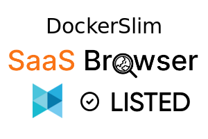 DockerSlim - SaaS Browser Verified Badge