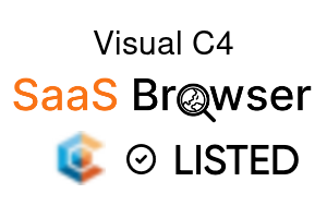 Visual C4 - SaaS Browser Verified Badge