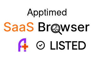 Apptimed - SaaS Browser Verified Badge