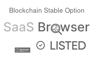 Blockchain Stable Option - SaaS Browser Verified Badge
