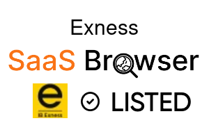 Exness - SaaS Browser Verified Badge