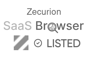 Zecurion - SaaS Browser Verified Badge