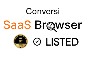 Conversi - SaaS Browser Verified Badge