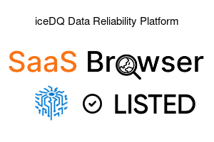 iceDQ Data Reliability Platform - SaaS Browser Verified Badge