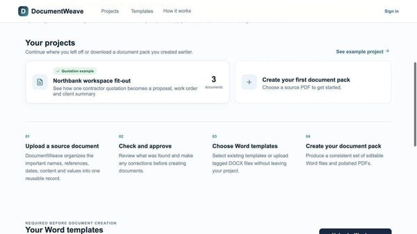 DocumentWeave Screenshot 6