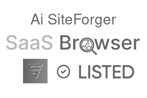 Ai SiteForger - SaaS Browser Verified Badge
