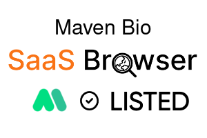 Maven Bio - SaaS Browser Verified Badge