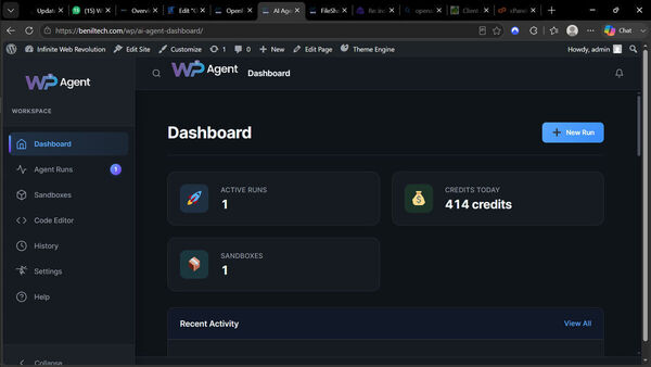 WP Agent AI Screenshot 2