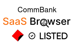 CommBank - SaaS Browser Verified Badge