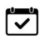 Critical Calendar Icon