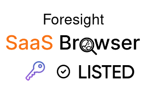 Foresight - SaaS Browser Verified Badge