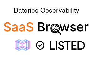 Datorios Observability - SaaS Browser Verified Badge