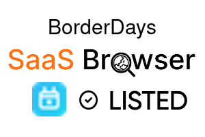 BorderDays - SaaS Browser Verified Badge