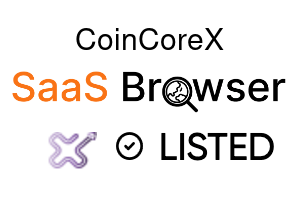 CoinCoreX - SaaS Browser Verified Badge