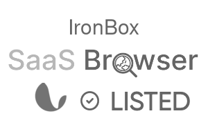 IronBox - SaaS Browser Verified Badge