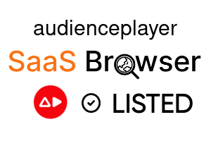 audienceplayer - SaaS Browser Verified Badge