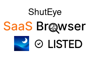 ShutEye - SaaS Browser Verified Badge