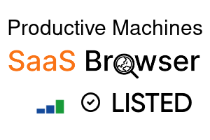 Productive Machines - SaaS Browser Verified Badge