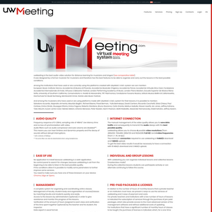 uwMeeting Screenshot