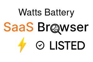 Watts Battery - SaaS Browser Verified Badge