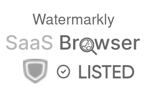 Watermarkly - SaaS Browser Verified Badge