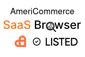 AmeriCommerce - SaaS Browser Verified Badge