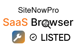 SiteNowPro - SaaS Browser Verified Badge