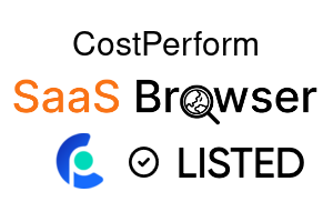 CostPerform - SaaS Browser Verified Badge