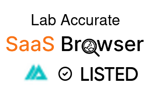 Lab Accurate - SaaS Browser Verified Badge