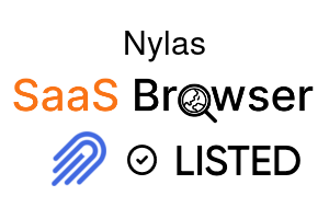 Nylas - SaaS Browser Verified Badge