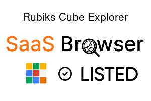 Rubiks Cube Explorer - SaaS Browser Verified Badge