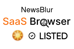 NewsBlur - SaaS Browser Verified Badge