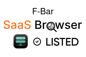 F-Bar - SaaS Browser Verified Badge