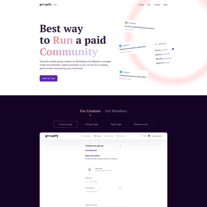 Groupify Screenshot