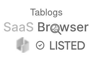 Tablogs - SaaS Browser Verified Badge